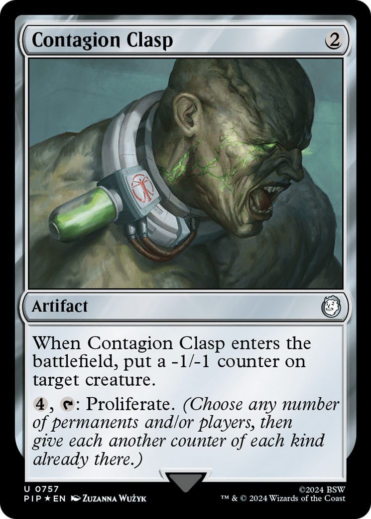Contagion Clasp (Surge Foil) [Fallout] | Silver Goblin