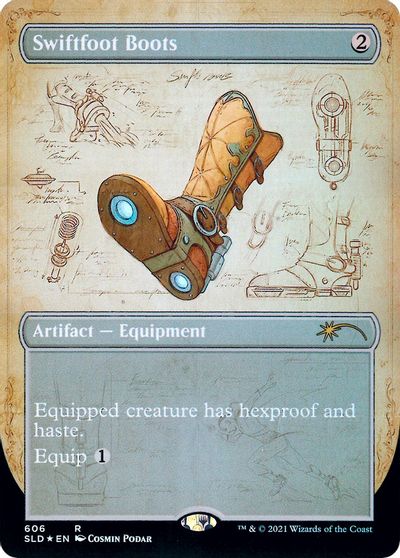 Swiftfoot Boots (Blueprint) [Secret Lair Drop Promos] | Silver Goblin