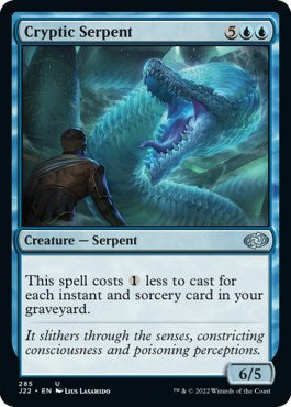 Cryptic Serpent [Jumpstart 2022] | Silver Goblin