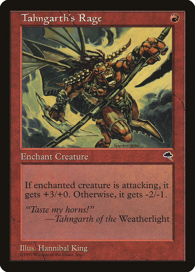 Tahngarth's Rage [Tempest] | Silver Goblin