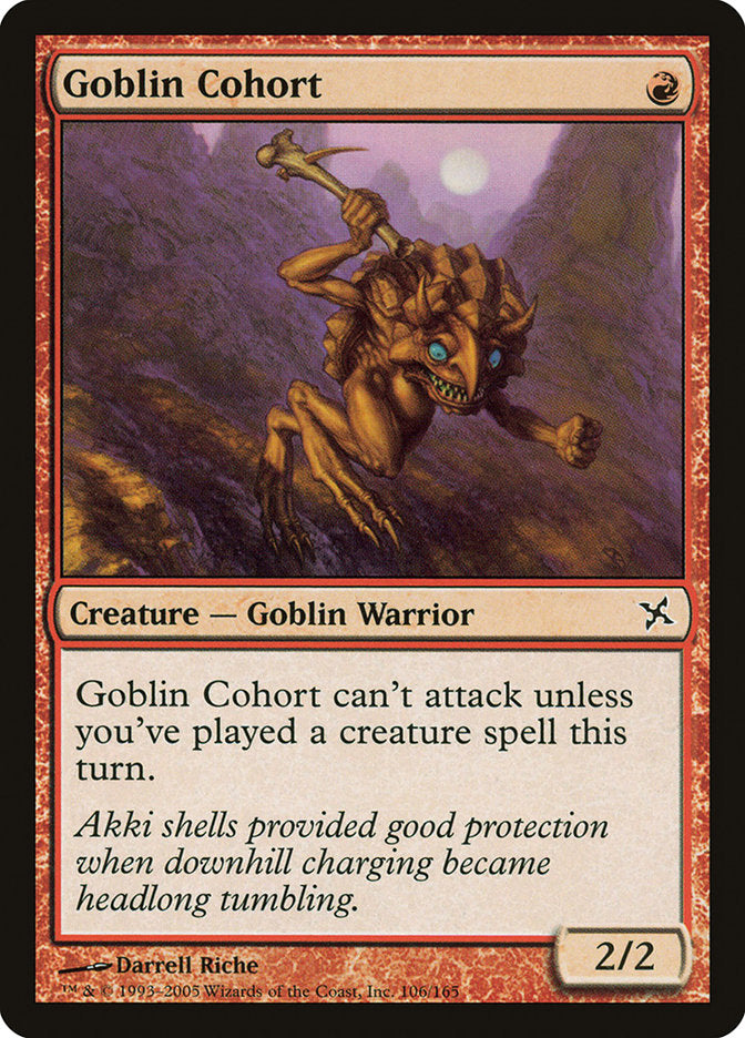 Goblin Cohort [Betrayers of Kamigawa] | Silver Goblin