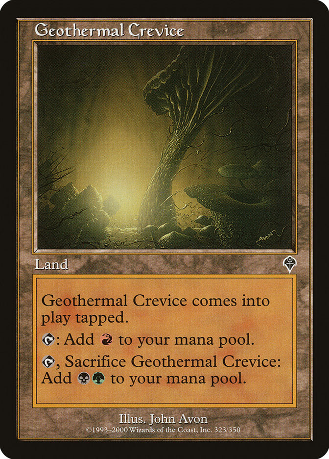 Geothermal Crevice [Invasion] | Silver Goblin