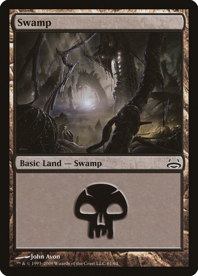 Swamp (61) [Duel Decks: Divine vs. Demonic] | Silver Goblin