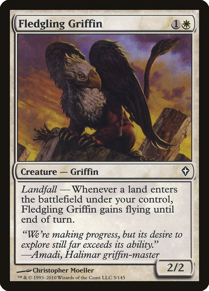 Fledgling Griffin [Worldwake] | Silver Goblin