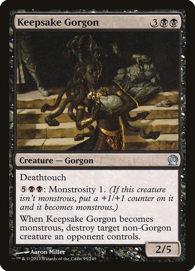 Keepsake Gorgon [Theros] | Silver Goblin