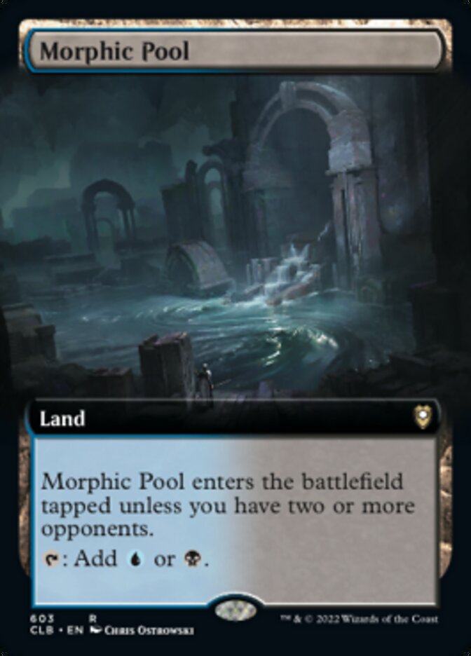 Morphic Pool (Extended Art) [Commander Legends: Battle for Baldur's Gate] | Silver Goblin