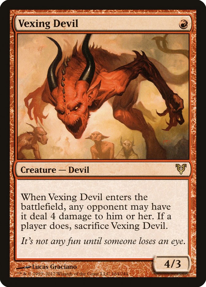 Vexing Devil [Avacyn Restored] | Silver Goblin