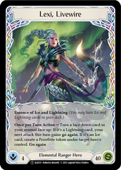 Lexi, Livewire // Rosetta Thorn [U-ELE031] (Tales of Aria Unlimited)  Unlimited Normal | Silver Goblin