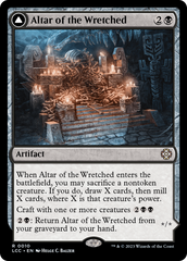 Altar of the Wretched // Wretched Bonemass [The Lost Caverns of Ixalan Commander] | Silver Goblin