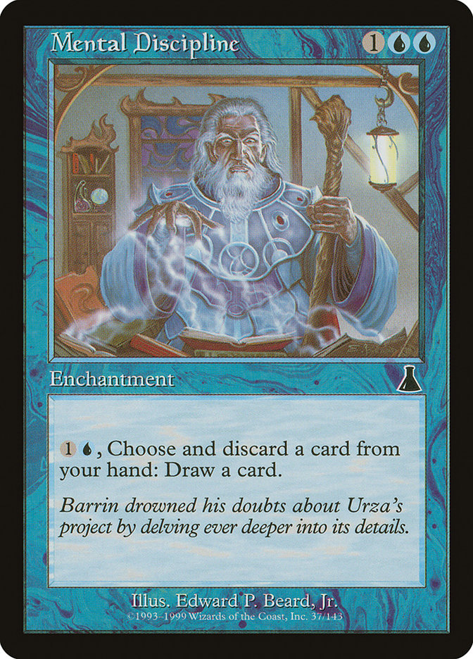 Mental Discipline [Urza's Destiny] | Silver Goblin