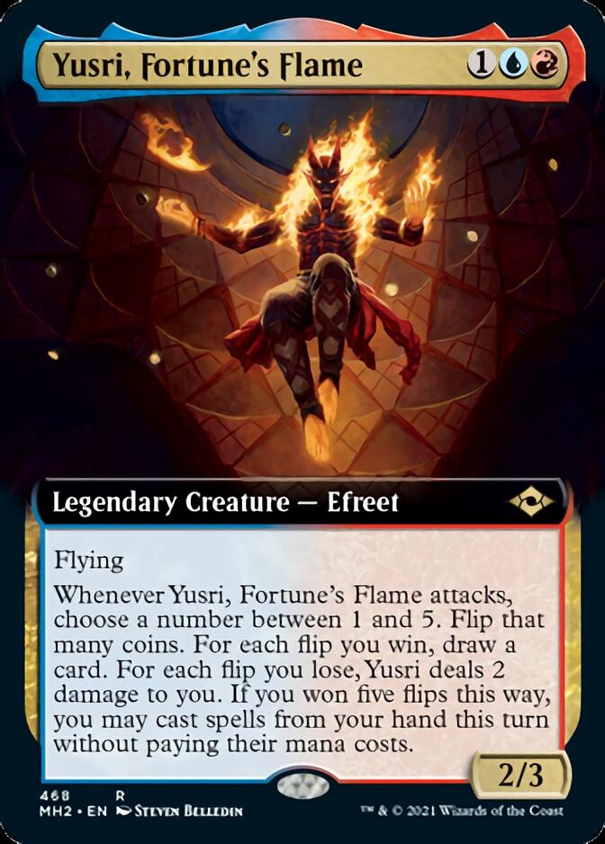 Yusri, Fortune's Flame (Extended Art) [Modern Horizons 2] | Silver Goblin