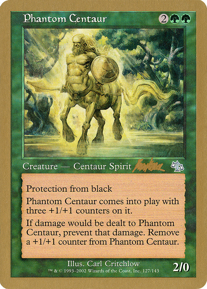 Phantom Centaur (Brian Kibler) [World Championship Decks 2002] | Silver Goblin