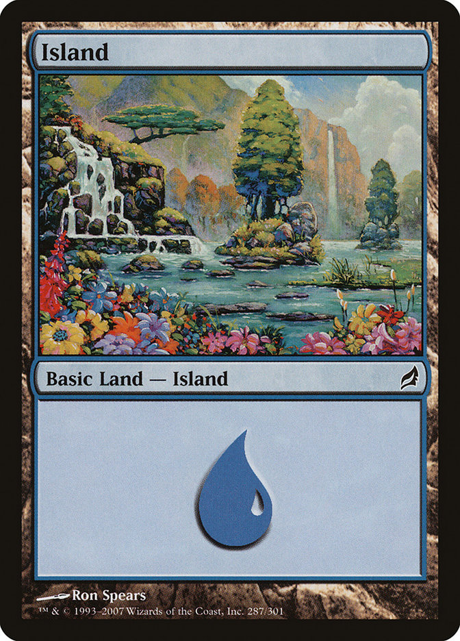 Island (287) [Lorwyn] | Silver Goblin