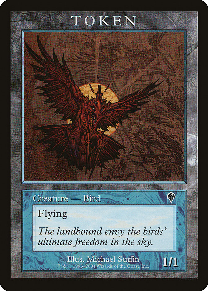 Bird Token [Magic Player Rewards 2001] | Silver Goblin