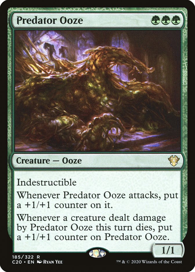 Predator Ooze [Commander 2020] | Silver Goblin