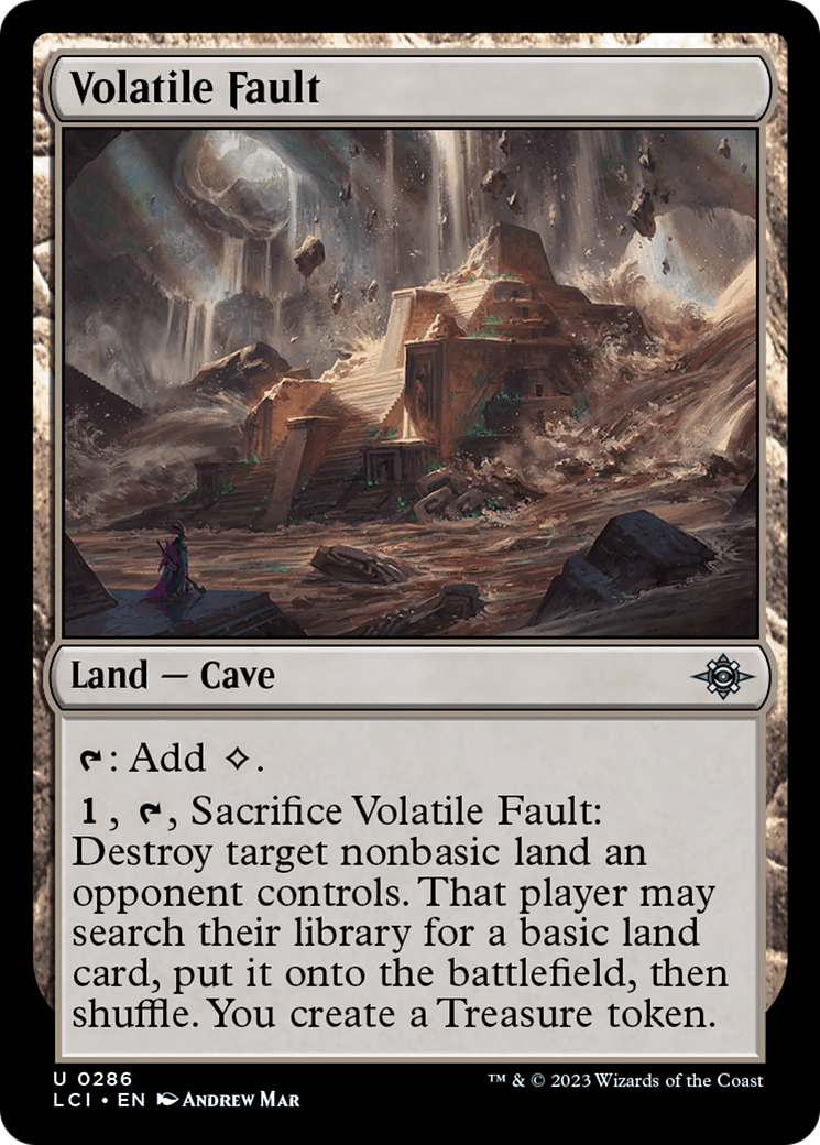 Volatile Fault [The Lost Caverns of Ixalan] | Silver Goblin