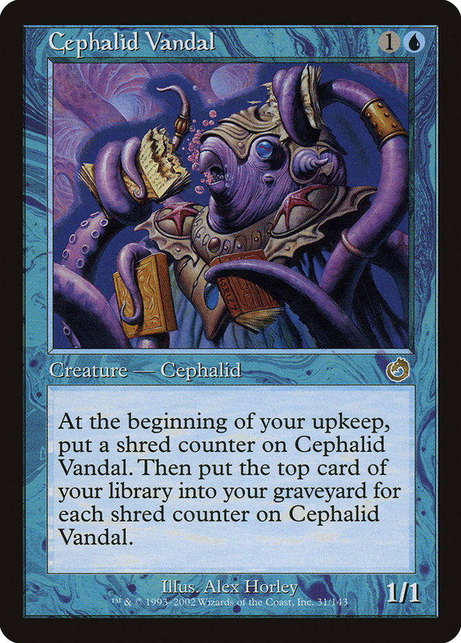 Cephalid Vandal [Torment] | Silver Goblin