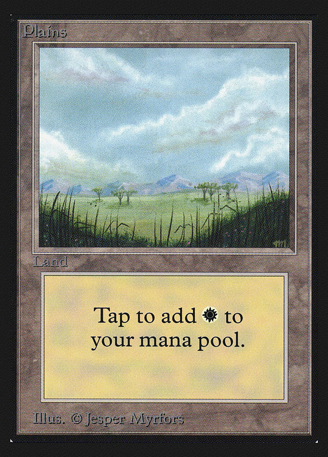 Plains (Trees on Plain / Signature on Right) [Collectors' Edition] | Silver Goblin