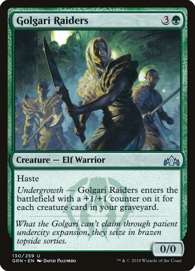 Golgari Raiders [Guilds of Ravnica] | Silver Goblin