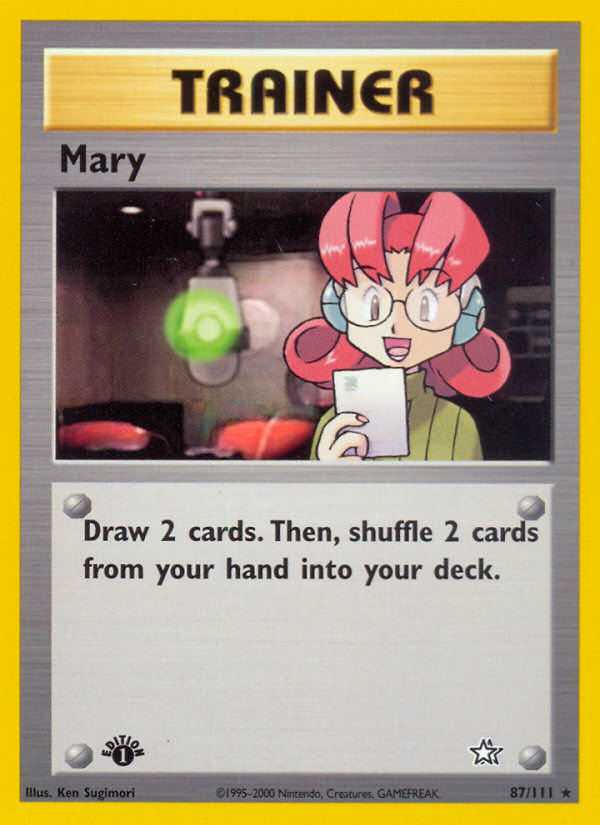 Mary (87/111) [Neo Genesis 1st Edition] | Silver Goblin
