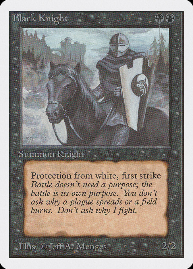Black Knight [Unlimited Edition] | Silver Goblin