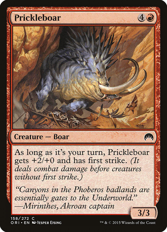 Prickleboar [Magic Origins] | Silver Goblin