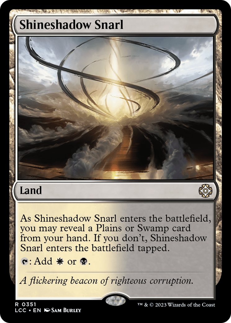 Shineshadow Snarl [The Lost Caverns of Ixalan Commander] | Silver Goblin