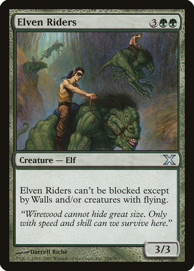 Elven Riders [Tenth Edition] | Silver Goblin