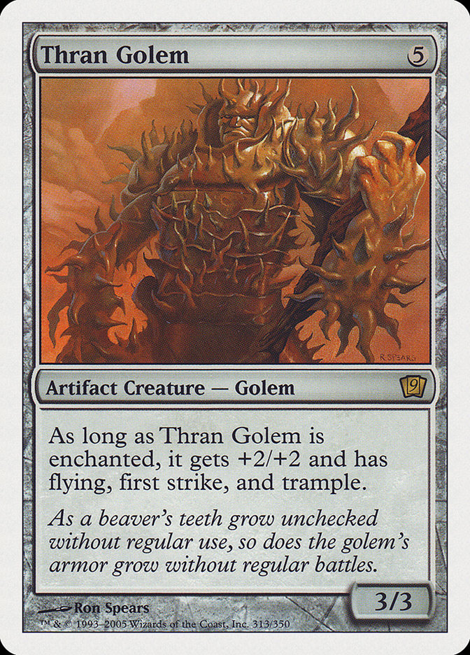 Thran Golem [Ninth Edition] | Silver Goblin