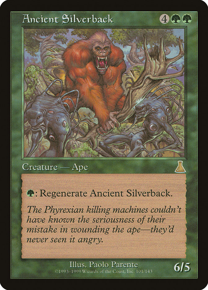 Ancient Silverback [Urza's Destiny] | Silver Goblin