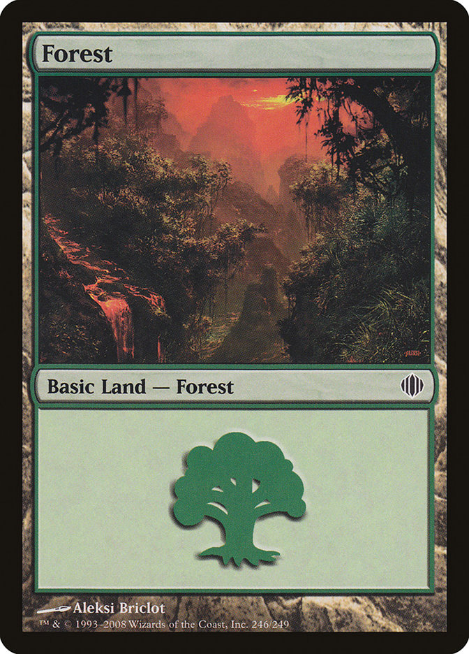 Forest (246) [Shards of Alara] | Silver Goblin