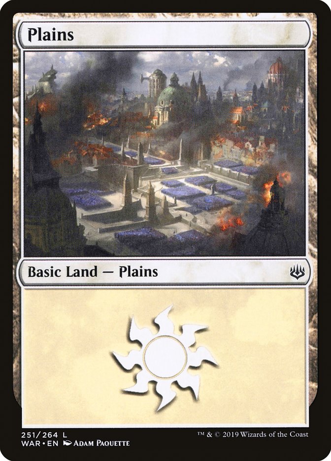 Plains (251) [War of the Spark] | Silver Goblin