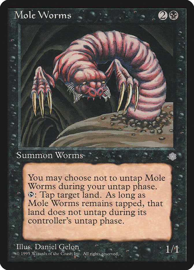 Mole Worms [Ice Age] | Silver Goblin
