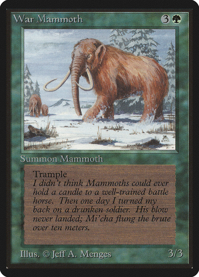 War Mammoth [Beta Edition] | Silver Goblin