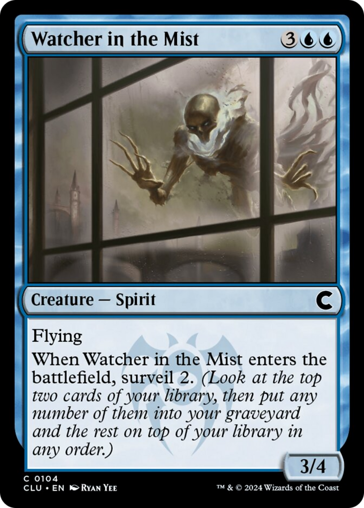 Watcher in the Mist [Ravnica: Clue Edition] | Silver Goblin