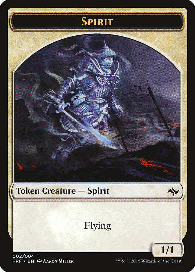 Spirit Token [Fate Reforged Tokens] | Silver Goblin