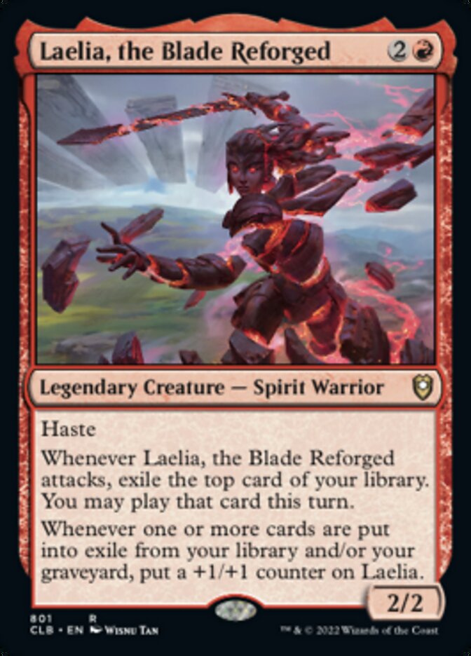 Laelia, the Blade Reforged [Commander Legends: Battle for Baldur's Gate] | Silver Goblin