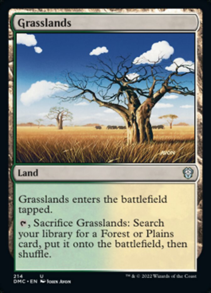 Grasslands [Dominaria United Commander] | Silver Goblin