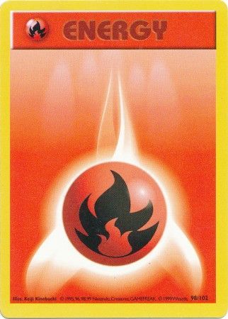 Fire Energy (98/102) [Base Set Shadowless Unlimited] | Silver Goblin