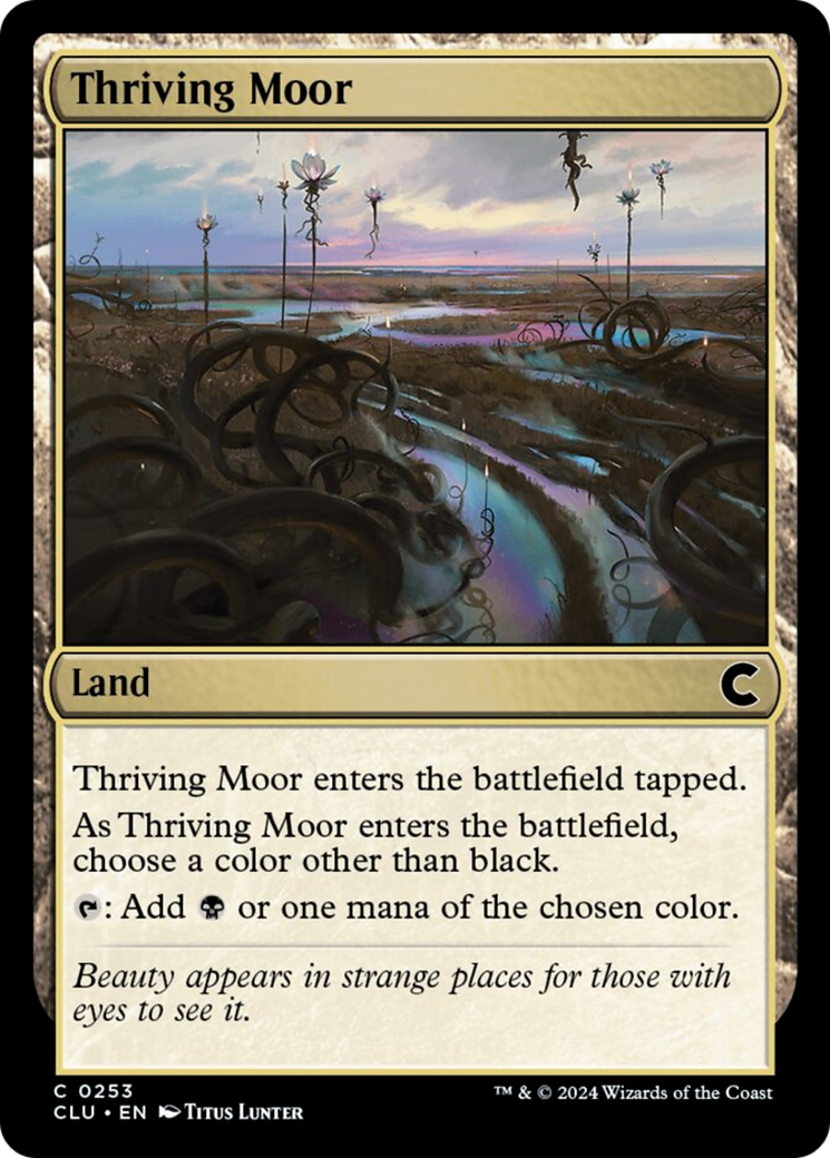 Thriving Moor [Ravnica: Clue Edition] | Silver Goblin