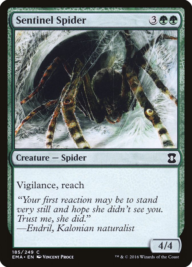 Sentinel Spider [Eternal Masters] | Silver Goblin