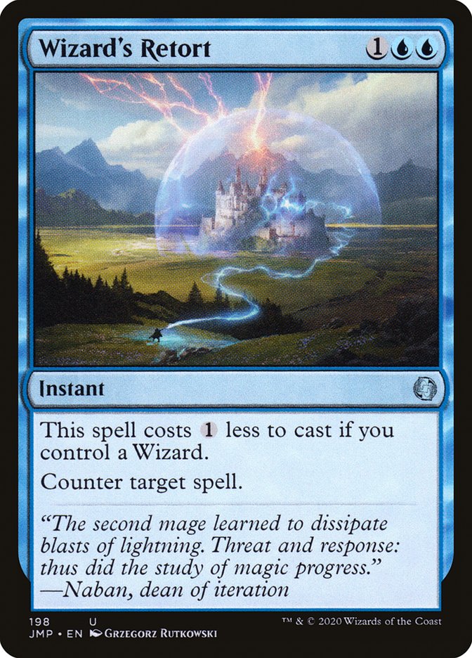 Wizard's Retort [Jumpstart] | Silver Goblin
