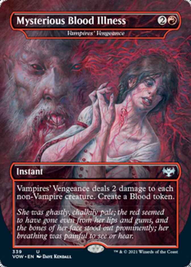 Vampires' Vengeance - Mysterious Blood Illness [Innistrad: Crimson Vow] | Silver Goblin