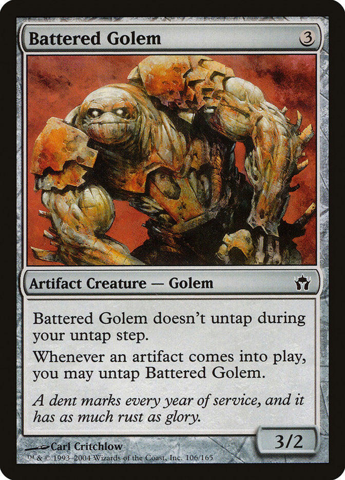 Battered Golem [Fifth Dawn] | Silver Goblin