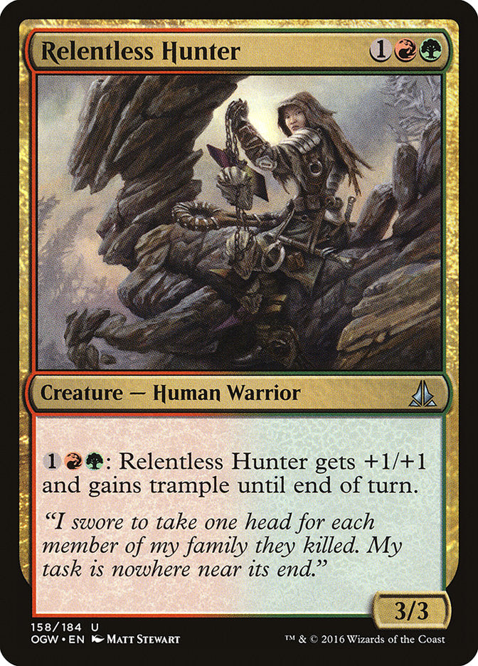 Relentless Hunter [Oath of the Gatewatch] | Silver Goblin
