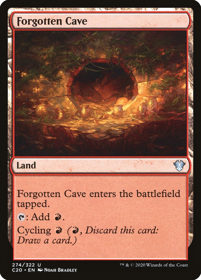 Forgotten Cave [Commander 2020] | Silver Goblin