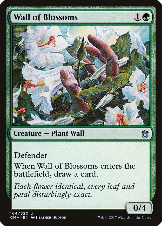 Wall of Blossoms [Commander Anthology] | Silver Goblin