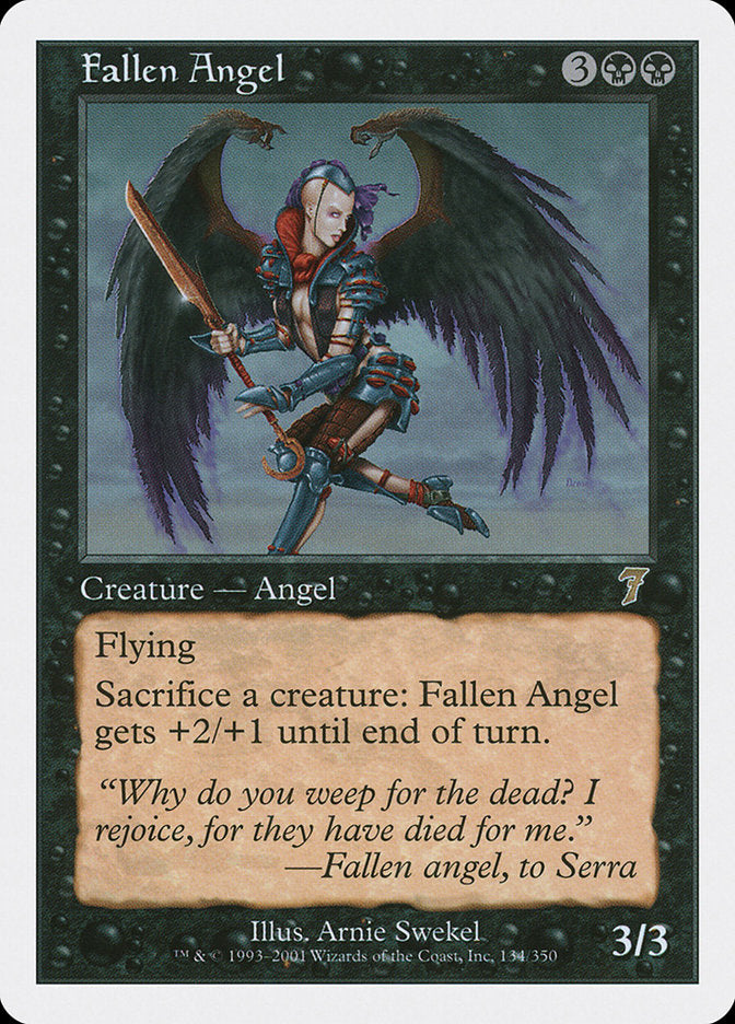 Fallen Angel [Seventh Edition] | Silver Goblin