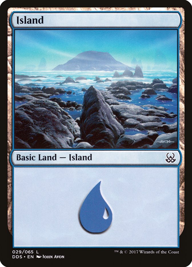 Island (29) [Duel Decks: Mind vs. Might] | Silver Goblin