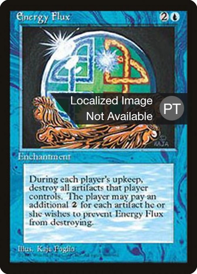 Energy Flux [Fourth Edition (Foreign Black Border)] | Silver Goblin